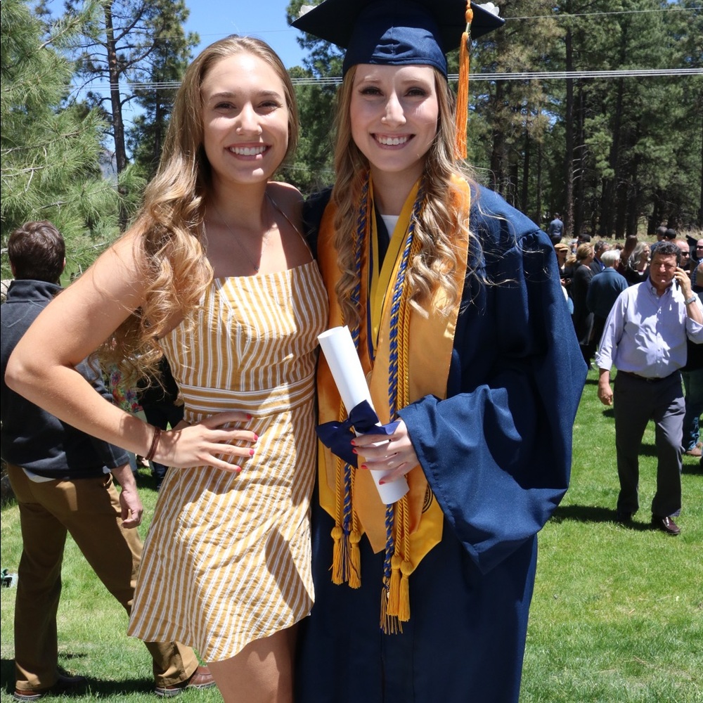 Yellow Stripped Dress